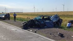 El auto en que viajaba Julia Lescano impactó contra un camión que circulaba por la Ruta 3 El auto en que viajaba Julia Lescano impactó contra un camión que circulaba por la Ruta 3
