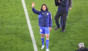 Tras el empate ante Nacional, Almirón reveló la fecha que podría debutar Cavani en Boca