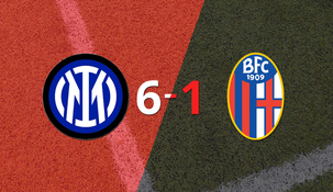 Inter goleó 6-1 a Bologna con doblete de Federico Dimarco
