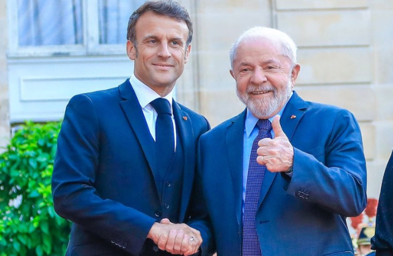 El viaje de tres días de Macron supone la primera visita oficial de un presidente francés a Brasil en 11 años.