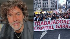 El actor recordó que le salvaron una pierna en el Hospital Garrahan.