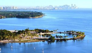 Este parque queda en Coral Gables, al sur de Miami.
