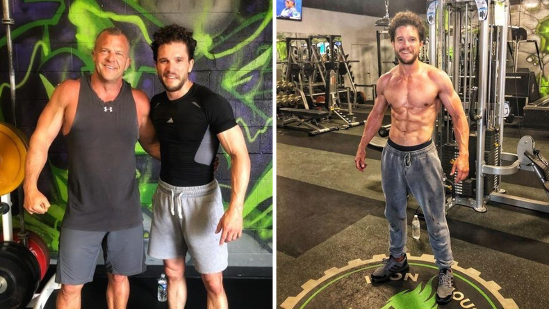 Desde el gimnasio aseguraron que el cambio físico no estuvo ligado a ningún papel sino a una decisión personal.