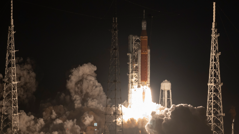 Video: la NASA lanzó la misión Artemis I para volver a la luna
