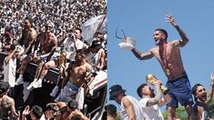 De Paul festejó junto a sus compañeros. De Paul festejó junto a sus compañeros.