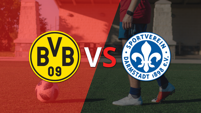 Tranquila victoria de Borussia Dortmund por 4 a 0 frente a Darmstadt 98