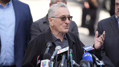 Robert De Niro cuestionó a Donald Trump. Robert De Niro cuestionó a Donald Trump.