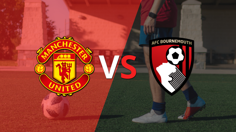 Manchester United fue contundente y goleó 3-0 a Bournemouth