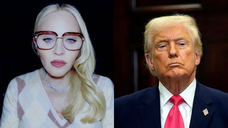 Madonna utilizó sus redes y respondió a Trump.