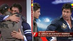 El reencuentro de Gustavo Martínez y Rodrigo Díaz, tras la muerte de Fort El reencuentro de Gustavo Martínez y Rodrigo Díaz, tras la muerte de Fort