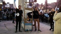 Sosa (derecha) junto a Jonatan Morel (izquierda), en la marcha de las antorchas donde invitaban a perseguir kirchneristas. Sosa (derecha) junto a Jonatan Morel (izquierda), en la marcha de las antorchas donde invitaban a perseguir kirchneristas.