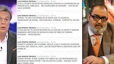 Ventura vs Lanata: Te vas a acordar de mi hasta que te hagas el trasplante de moral Ventura vs Lanata: Te vas a acordar de mi hasta que te hagas el trasplante de moral