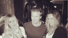 ¡Fanáticas! Las hijas de Tinelli se fotografiaron con Beckham ¡Fanáticas! Las hijas de Tinelli se fotografiaron con Beckham