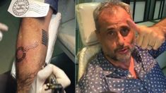 Jorge Rial se hizo un nuevo tatuaje: Mi único requisito es que sea de la cara para abajo, advirtió Agustina Kämpfer Jorge Rial se hizo un nuevo tatuaje: Mi único requisito es que sea de la cara para abajo, advirtió Agustina Kämpfer