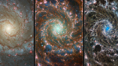 Impresionante: la NASA revela nuevas imágenes de una galaxia fantasma Impresionante: la NASA revela nuevas imágenes de una galaxia fantasma