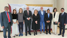 Los jueces que integran la La Comisión Directiva del Capítulo Argentina de Copaju.