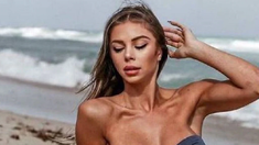 Romina Malaspina lució una microbikini negra con un accesorio clave para el sol. Romina Malaspina lució una microbikini negra con un accesorio clave para el sol.