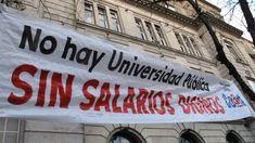 En la previa de la Marcha Federal, las universidades sostienen su reclamo. En la previa de la Marcha Federal, las universidades sostienen su reclamo.