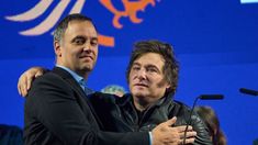 Javier Milei apoyó públicamente a Manuel Adorni. Javier Milei apoyó públicamente a Manuel Adorni.