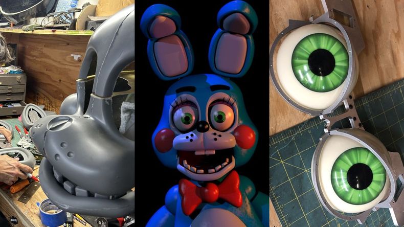 La cabeza de Toy Bonnie, el nuevo detalle de Five Nights at Freddy's 2.