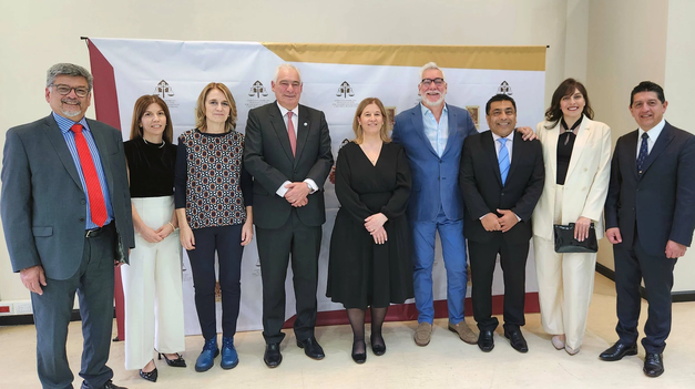 Los jueces que integran la La Comisión Directiva del Capítulo Argentina de Copaju.