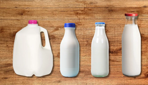 Ideas fáciles y sencillas para reutilizar envases de leche en organizadores.