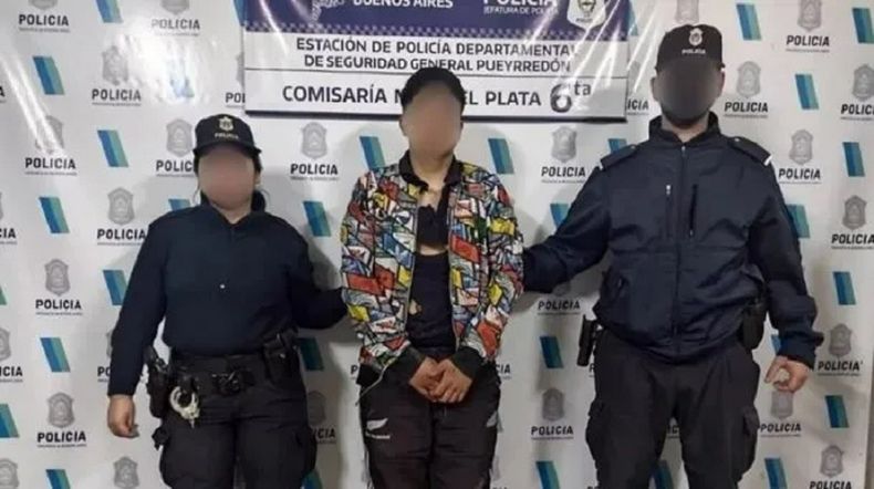 Detenido en Mar del Plata: mordieron y apedrearon a policías en operativo contra picadas de motos.
