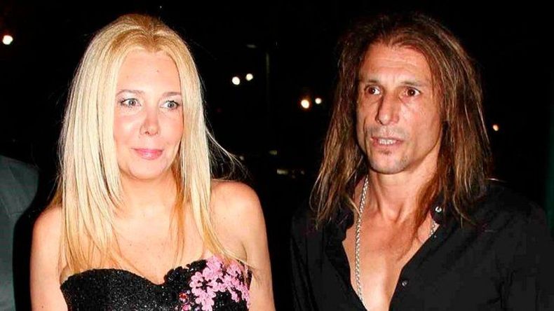 Mariana Nannis y Claudio Caniggia.