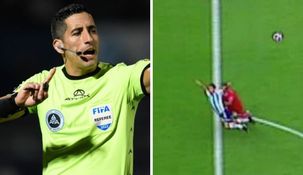 Yael Falcón Pérez habló del polémico penal a Racing.