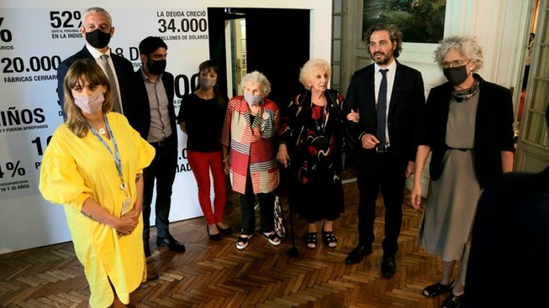 El pañuelo blanco de las Abuelas de Plaza de Mayo estará presente en las Naciones Unidas.