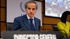 Rafael Grossi, jefe de la agencia de vigilancia nuclear de Naciones Unidas. Rafael Grossi, jefe de la agencia de vigilancia nuclear de Naciones Unidas.