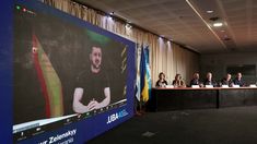 Zelenski mantuvo una charla con estudiantes de la UBA. Zelenski mantuvo una charla con estudiantes de la UBA.
