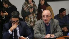 Rodolfo Tailhade y Leopoldo Moreau, diputados oficialistas que integran la Comisión de Juicio Político.