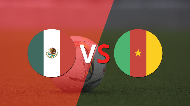 México y Camerún sellaron un empate a 2 en un duelo amistoso