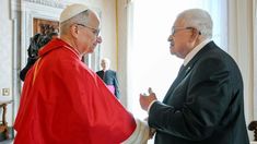 Además de reunirse con León XIV, Abbas visitó la tumba de Francisco. Además de reunirse con León XIV, Abbas visitó la tumba de Francisco.