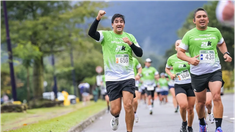 René Sánchez, el corredor que se enteró al final de la carrera el sexo de su hijo.
