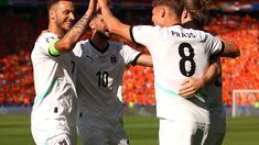 Austria fue la sorpresa del grupo D. Austria fue la sorpresa del grupo D.