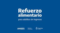 Más de 800.000 personas ya fueron aprobadas para acceder al Refuerzo Alimentario. Más de 800.000 personas ya fueron aprobadas para acceder al Refuerzo Alimentario.