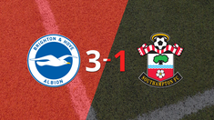 brighton and hove supero a southampton con dos tantos de evan ferguson