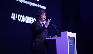 En el mensaje, Milei compartió un video de su discurso en el 41º congreso anual de la IAEF.