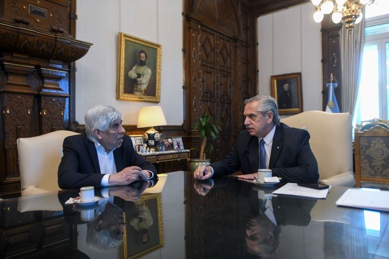 La imagen del encuentro fue publicada en la cuenta de Twitter del Presidente