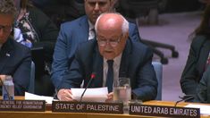 Riyad Mansour en la ONU.