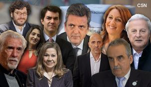 Massa cosechó los apoyos de diferentes sectores: radicalismo, izquierda y sindicalistas.