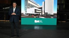 Jorge Macri anunció una megaobra para recuperar el Centro Cultural General San Martín.