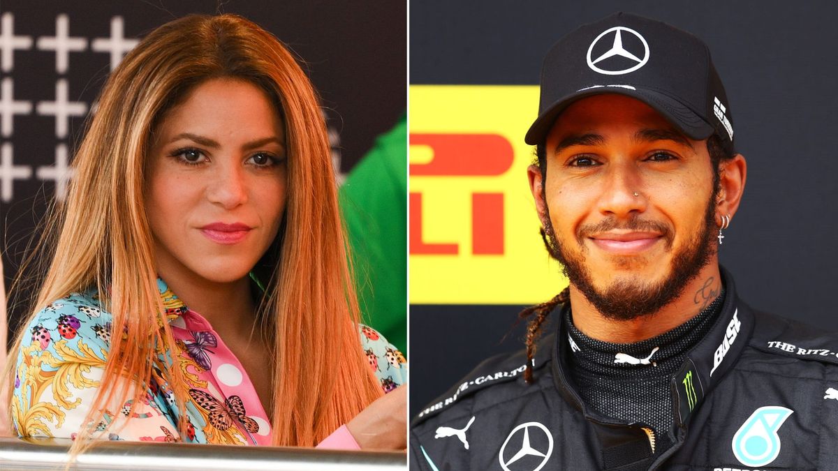 Shakira No Se Esconde Y Acompaña A Lewis Hamilton En La Fórmula 1 ...