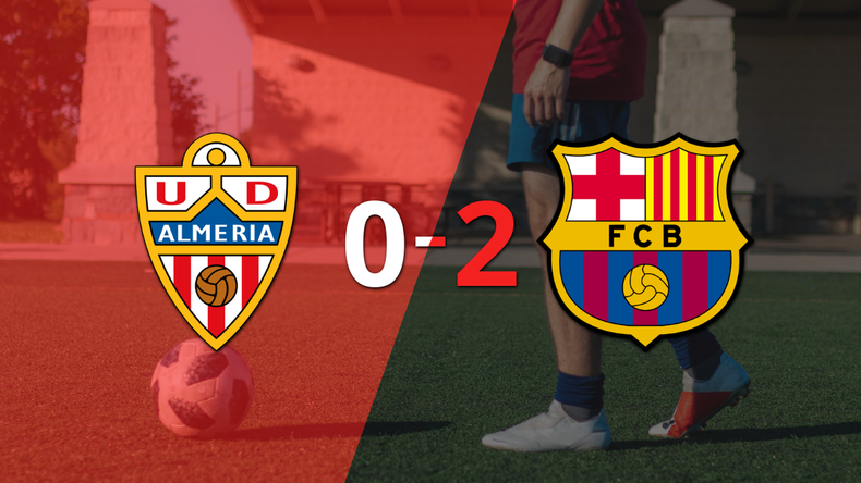 Fermín López ayudó con doblete a Barcelona en victoria frente a Almería