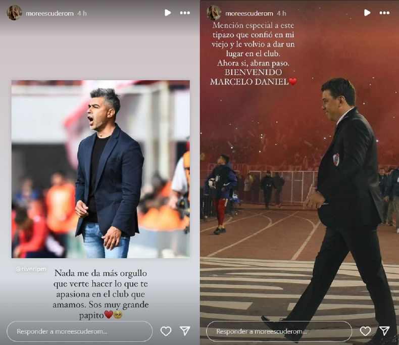Las emotivas palabras de la hija del Pichi Escudero para su padre y para Gallardo.