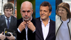 Dónde votarán Milei, Larreta, Massa y Bullrich.&nbsp;