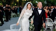 Jeff Bezos y su flamante esposa, Lauren Sánchez.