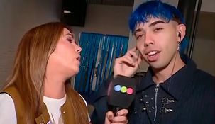 El artista cordobés dejó pagando a la notera.